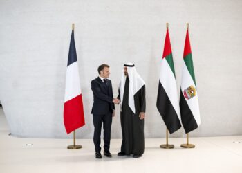 UAE President receives French President during working visit to UAE