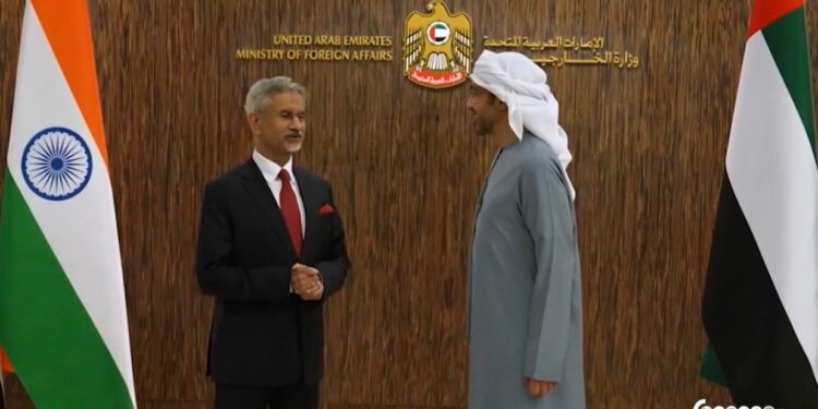 UAE and Indian Foreign Ministers Discuss Regional Security Amid U.S.-Iran Ceasefire