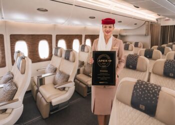 Emirates Named Best Overall Airline in the Middle East at 2026 APEX Awards
