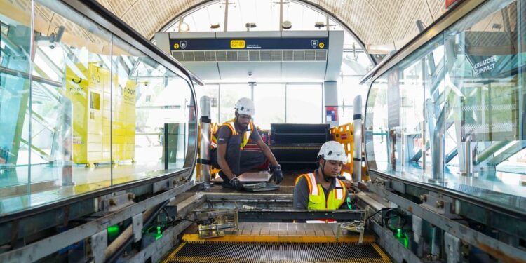 RTA Completes Overhaul Works for 262 Walkways and Escalators at Metro Stations