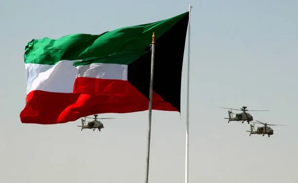 Kuwaiti air defense system deployed for airspace surveillance.
