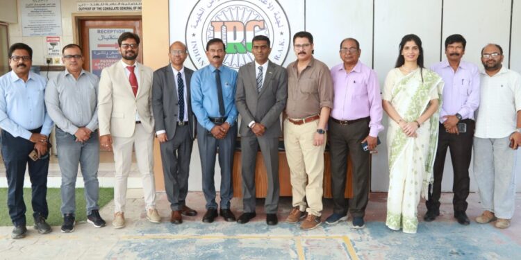 Indian Consul General Satish Kumar Sivan thanks RAK Ruler for Cremation Centre for Indian Diaspora