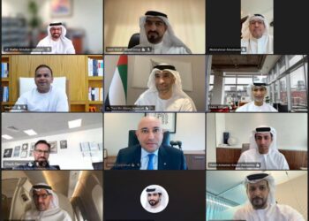 Dr. Thani bin Ahmed Al Zeyoudi chairing the UAE International Investment Council board meeting in Abu Dhabi