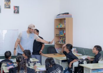 Sheikh Sultan bin Ahmed Al Qasimi assesses rehabilitation, education, and childcare initiatives across Bali to strengthen TBHF aid partnerships in Southeast Asia.