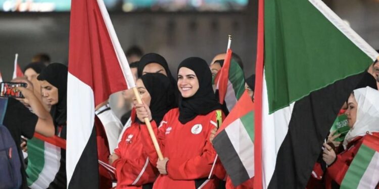 Emirati women break records in global sports from world jiu-jitsu championships to high-altitude mountaineering, backed by UAE national sports strategies.