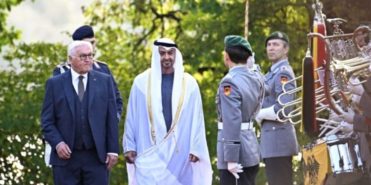 UAE President Sheikh Mohamed bin Zayed and German Chancellor Friedrich Merz sign a €40B investment deal, 29 corporate pacts, and establish a bilateral Strategic Dialogue.
