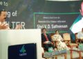 CyberShelter Global Delivery Centre entrance at LuLu IT Twin Towers in SmartCity Kakkanad Kochi