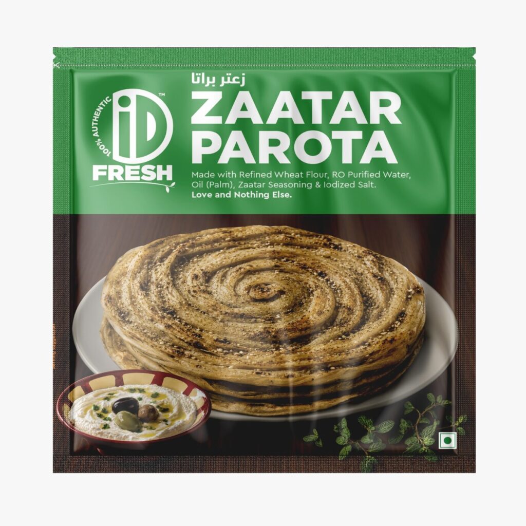 iD Fresh Food introduces its preservative-free Za’atar Parota in the UAE, blending South Indian flaky flatbread with classic Middle Eastern herbs.