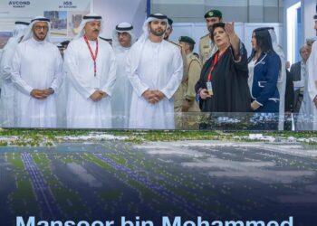 Sheikh Mansoor bin Mohammed opens the 25th Dubai Airport Show as officials confirm Al Maktoum International Airport's 150-million passenger phase opens in 2032.