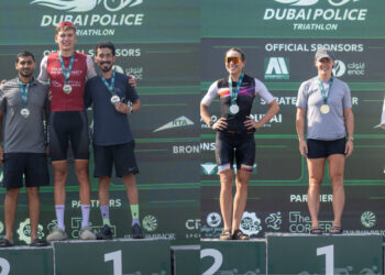 GDRFA Dubai sweeps the women's sprint division and secures silver in the men’s Olympic distance relay at the Dubai Police Triathlon. Read the full results.
